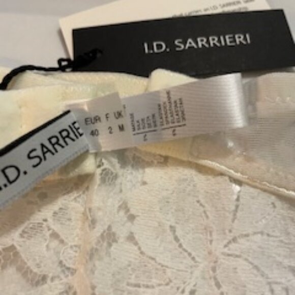 I.D. SARRIERI A Night in Marrakech Lace Garter Suspender Belt Cream Size M NWT - Picture 11 of 12